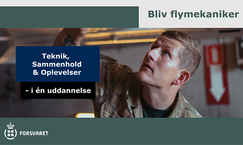 Forsvaret Søger B1-flymekanikerlærlinge